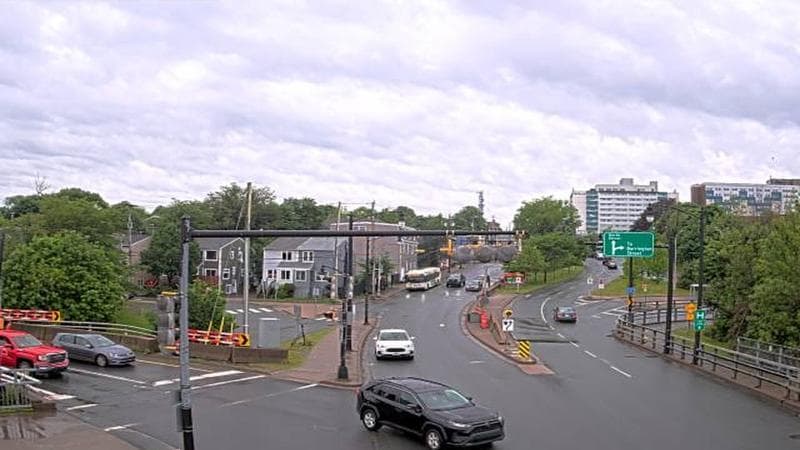Mac Donald Bridge - Dartmouth bound