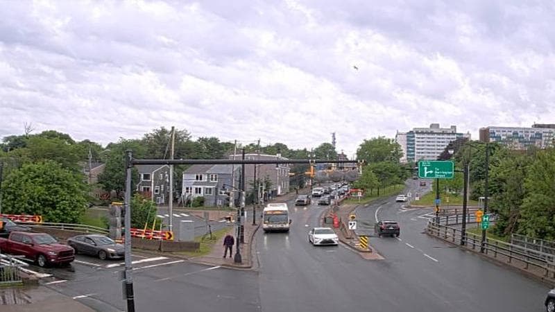 Mac Donald Bridge - Dartmouth bound