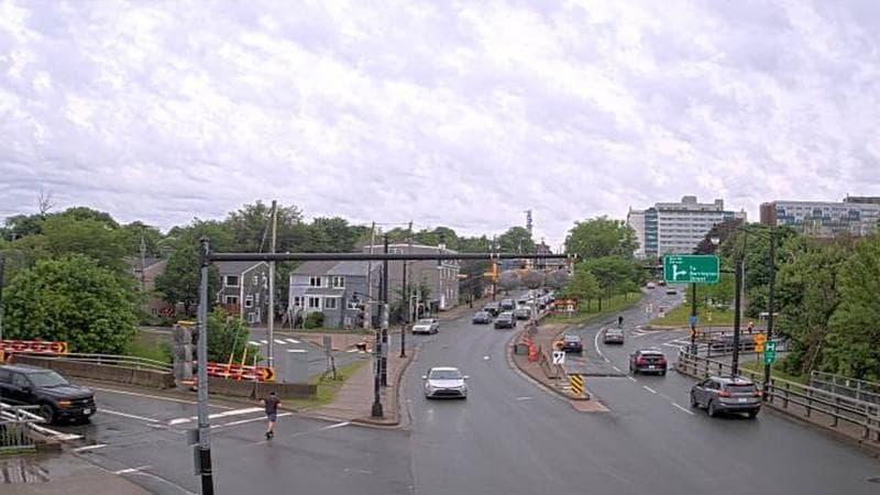 Mac Donald Bridge - Dartmouth bound