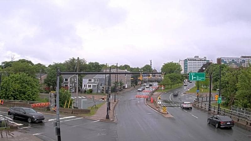 Mac Donald Bridge - Dartmouth bound