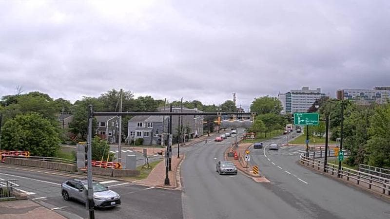 Mac Donald Bridge - Dartmouth bound