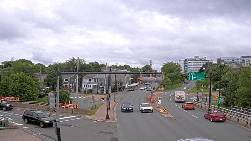 Mac Donald Bridge - Dartmouth bound