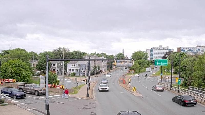 Mac Donald Bridge - Dartmouth bound