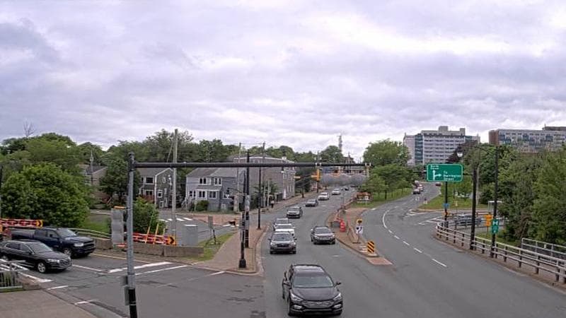 Mac Donald Bridge - Dartmouth bound