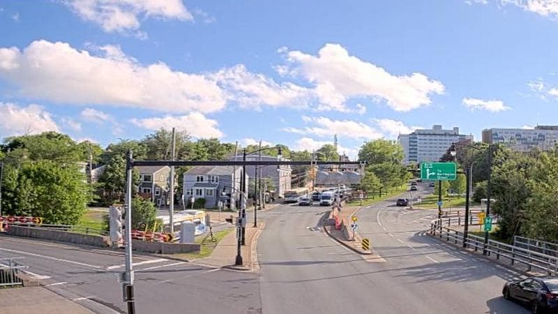 Mac Donald Bridge - Dartmouth bound