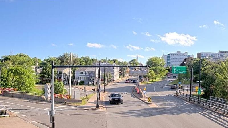 Mac Donald Bridge - Dartmouth bound