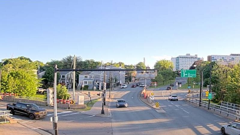 Mac Donald Bridge - Dartmouth bound