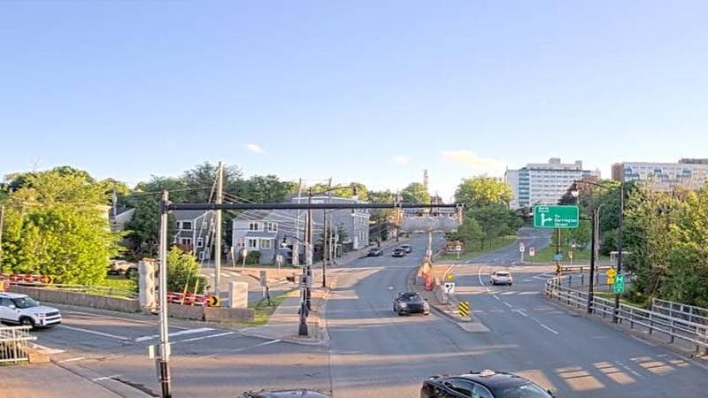 Mac Donald Bridge - Dartmouth bound