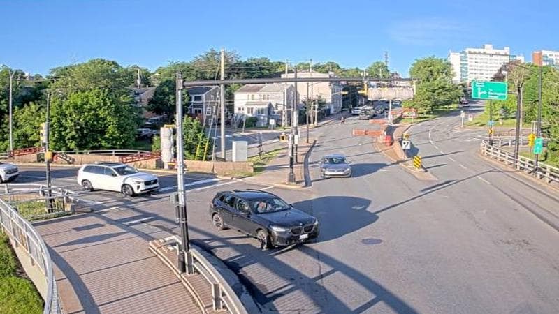 Mac Donald Bridge - Dartmouth bound