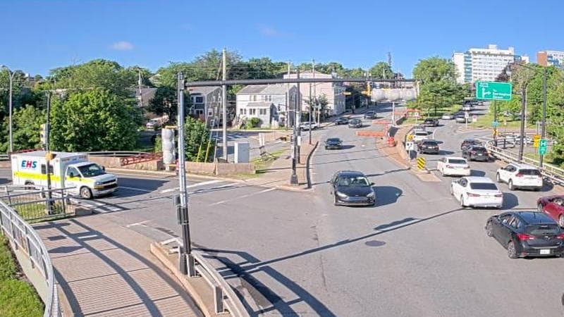 Mac Donald Bridge - Dartmouth bound