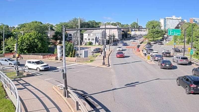 Mac Donald Bridge - Dartmouth bound