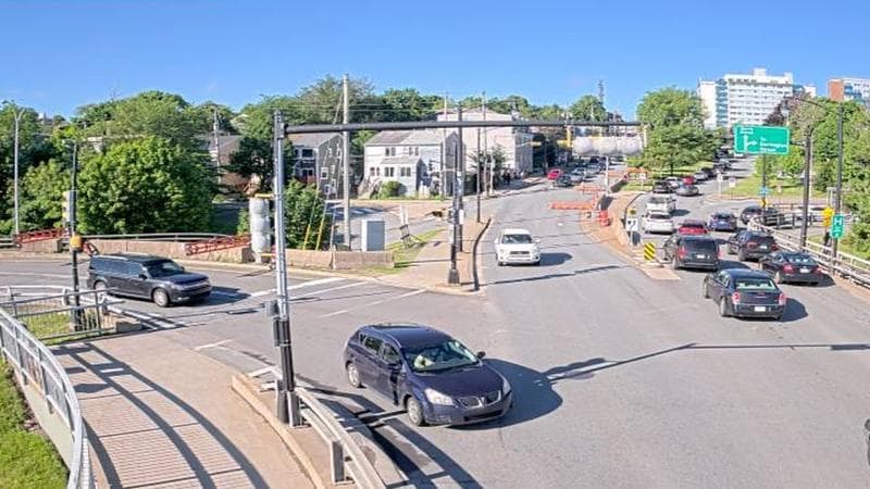 Mac Donald Bridge - Dartmouth bound