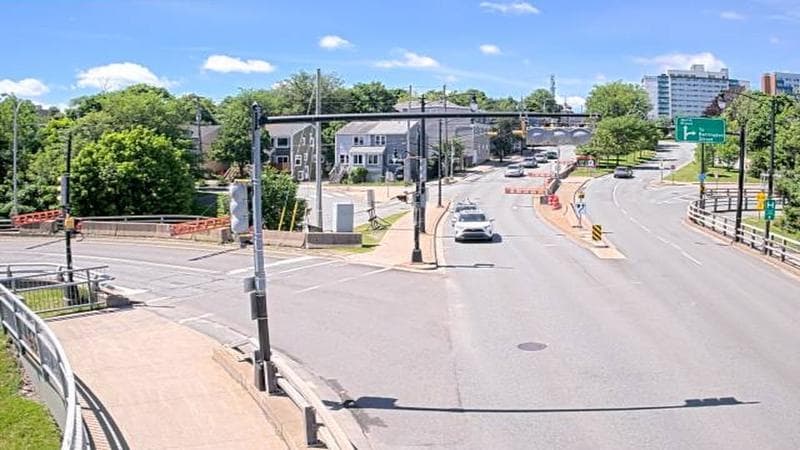 Mac Donald Bridge - Dartmouth bound
