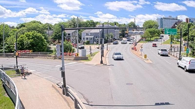 Mac Donald Bridge - Dartmouth bound