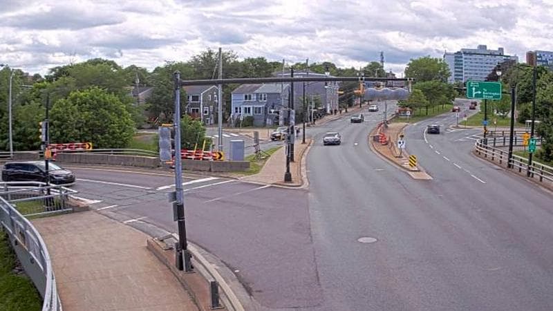 Mac Donald Bridge - Dartmouth bound