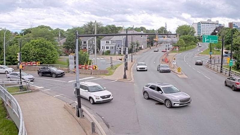 Mac Donald Bridge - Dartmouth bound