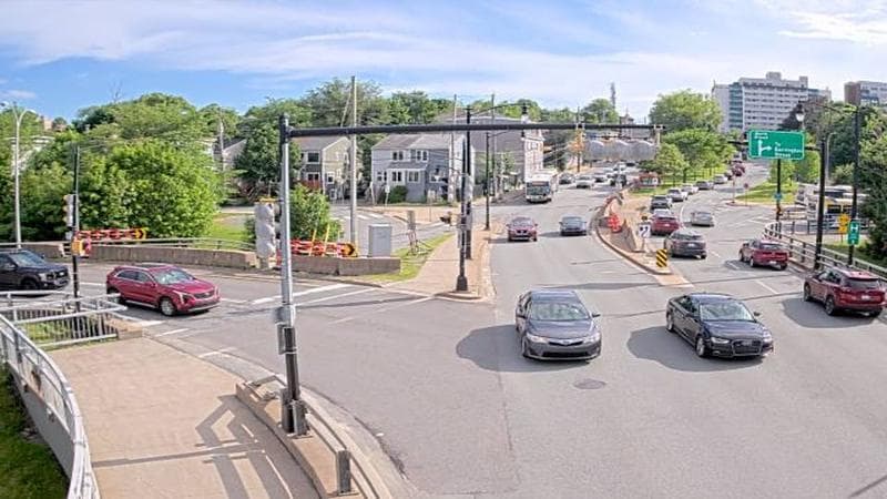 Mac Donald Bridge - Dartmouth bound