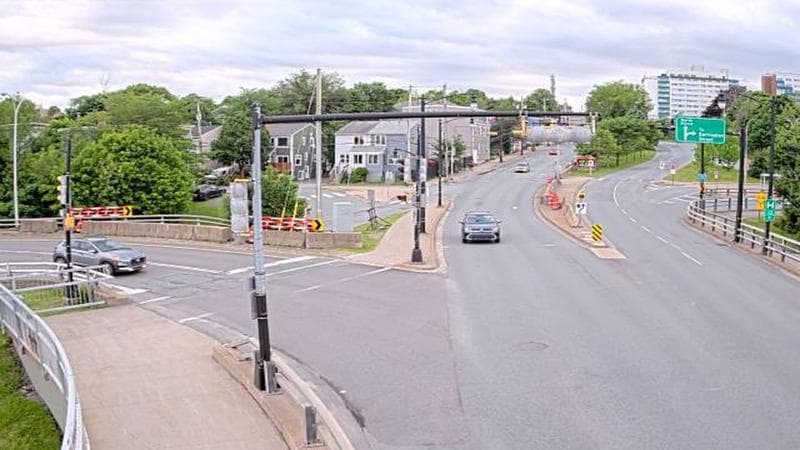Mac Donald Bridge - Dartmouth bound