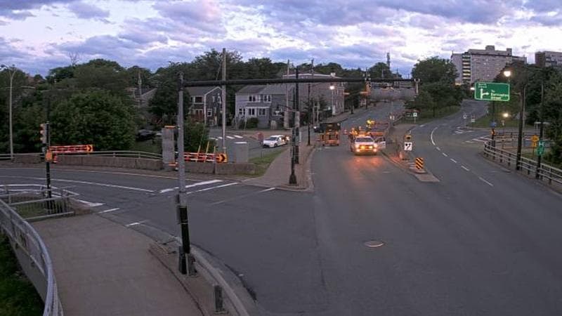 Mac Donald Bridge - Dartmouth bound