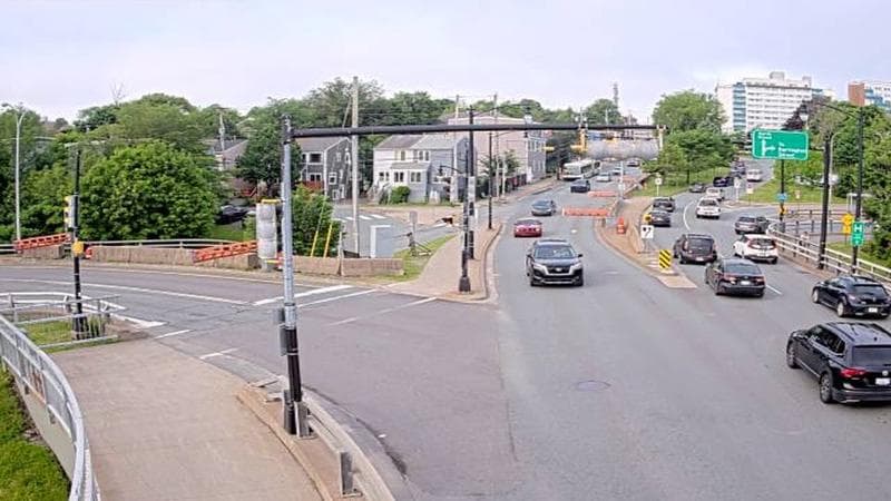 Mac Donald Bridge - Dartmouth bound