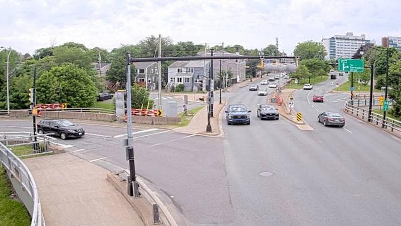 Mac Donald Bridge - Dartmouth bound