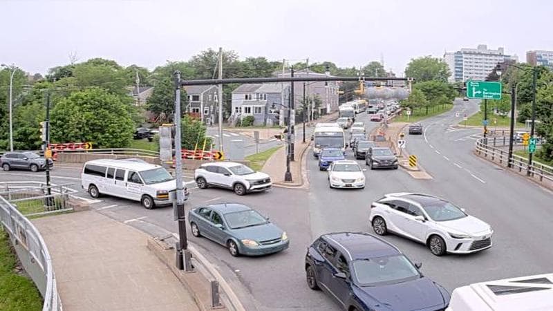 Mac Donald Bridge - Dartmouth bound