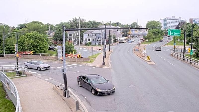 Mac Donald Bridge - Dartmouth bound