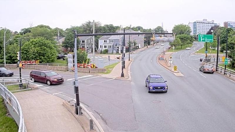Mac Donald Bridge - Dartmouth bound