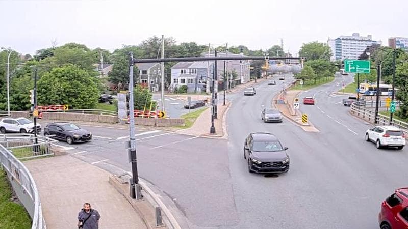 Mac Donald Bridge - Dartmouth bound