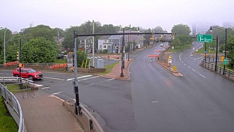 Mac Donald Bridge - Dartmouth bound