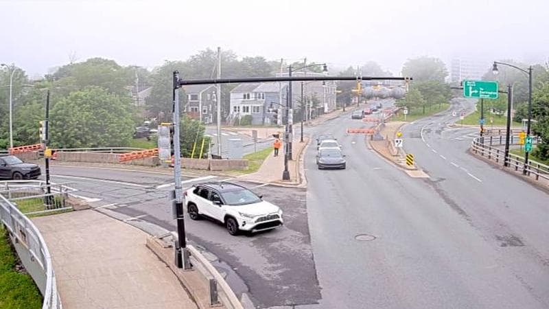 Mac Donald Bridge - Dartmouth bound