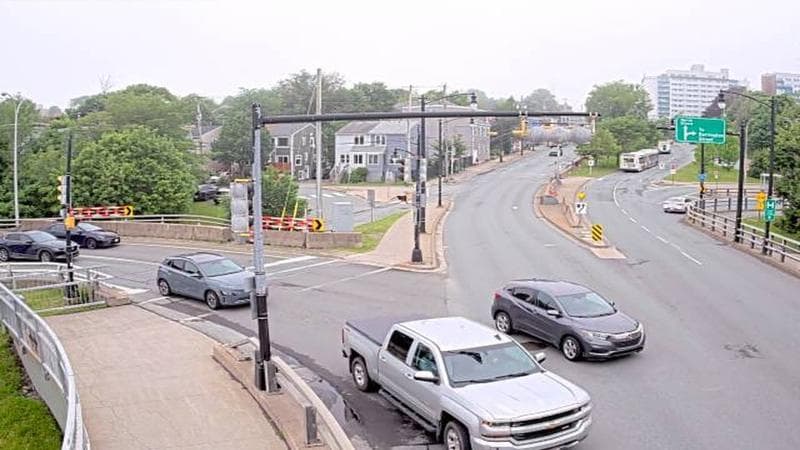 Mac Donald Bridge - Dartmouth bound
