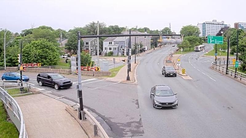 Mac Donald Bridge - Dartmouth bound