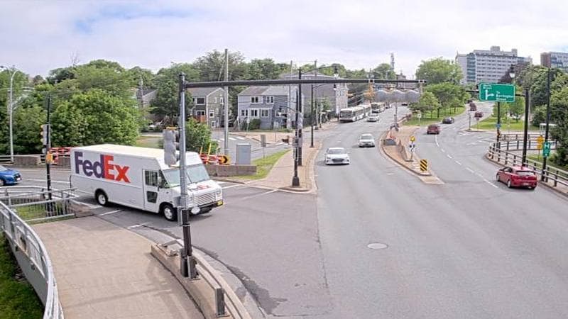 Mac Donald Bridge - Dartmouth bound
