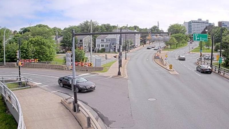 Mac Donald Bridge - Dartmouth bound