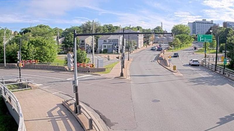 Mac Donald Bridge - Dartmouth bound