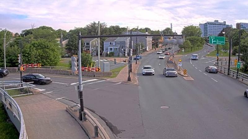 Mac Donald Bridge - Dartmouth bound