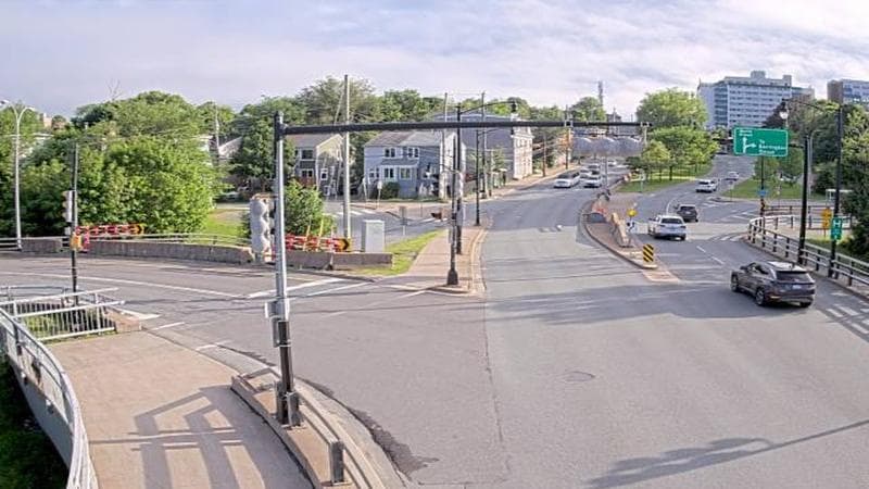 Mac Donald Bridge - Dartmouth bound