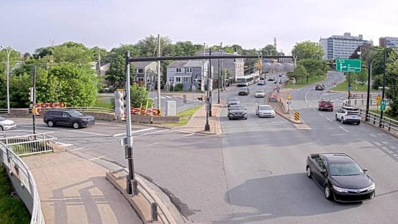 Mac Donald Bridge - Dartmouth bound