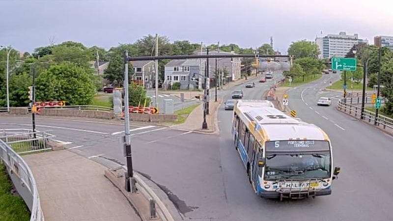 Mac Donald Bridge - Dartmouth bound