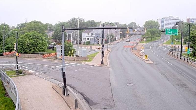 Mac Donald Bridge - Dartmouth bound