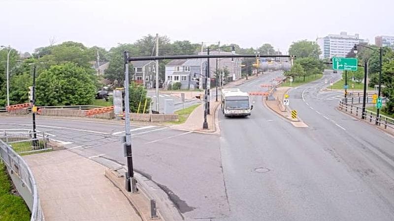 Mac Donald Bridge - Dartmouth bound