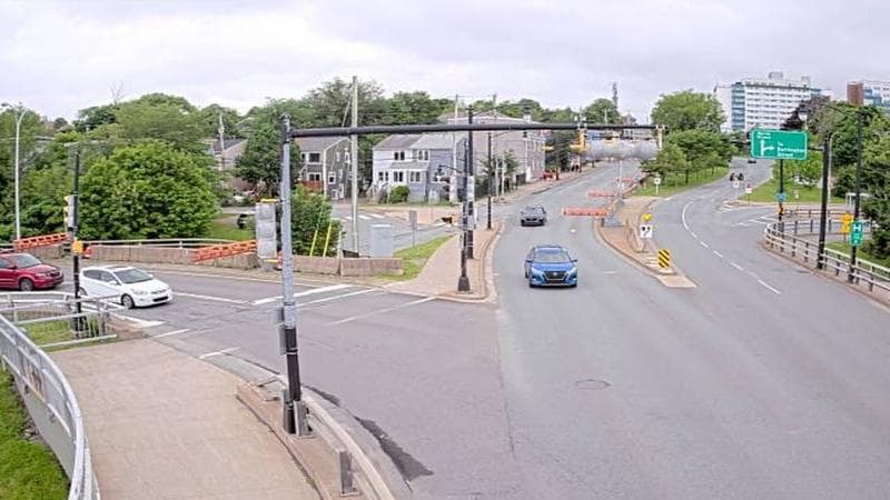 Mac Donald Bridge - Dartmouth bound
