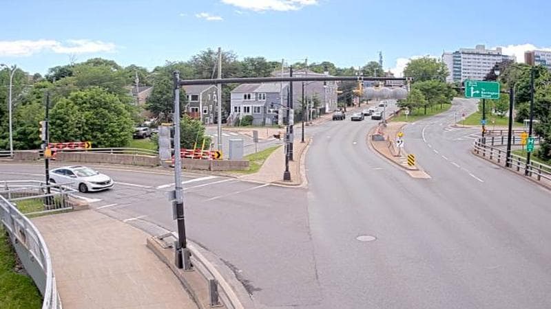 Mac Donald Bridge - Dartmouth bound