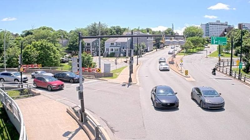 Mac Donald Bridge - Dartmouth bound