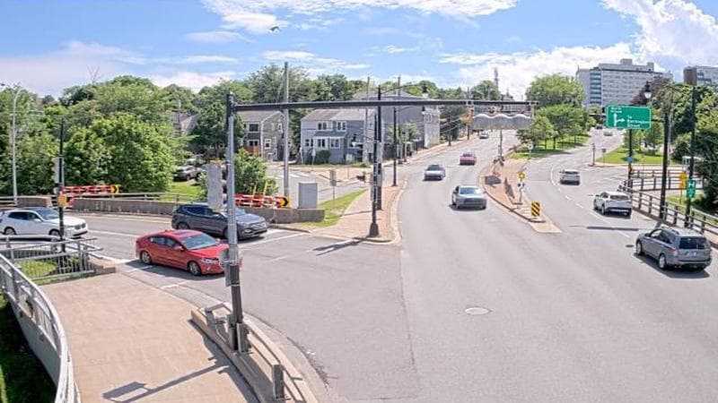 Mac Donald Bridge - Dartmouth bound