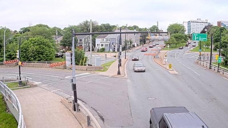 Mac Donald Bridge - Dartmouth bound