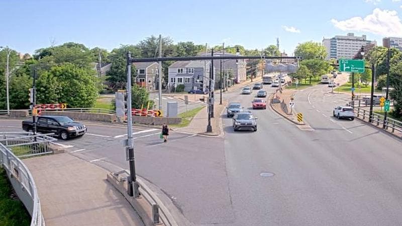Mac Donald Bridge - Dartmouth bound