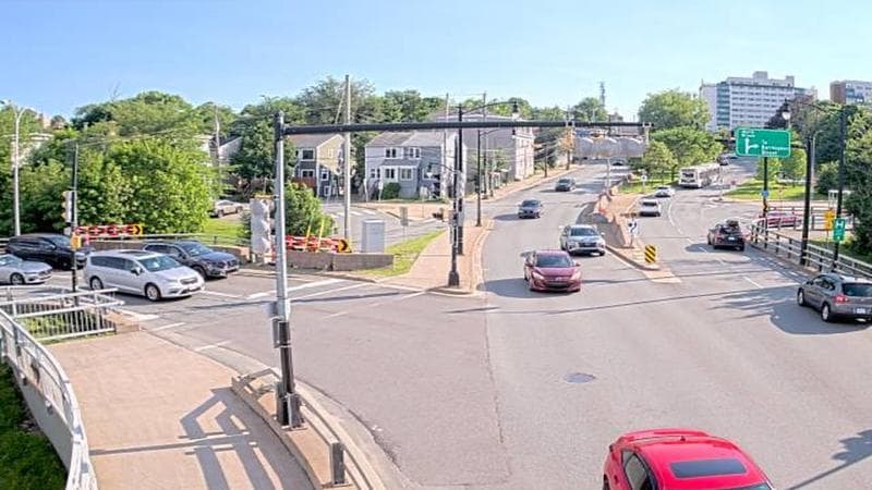 Mac Donald Bridge - Dartmouth bound