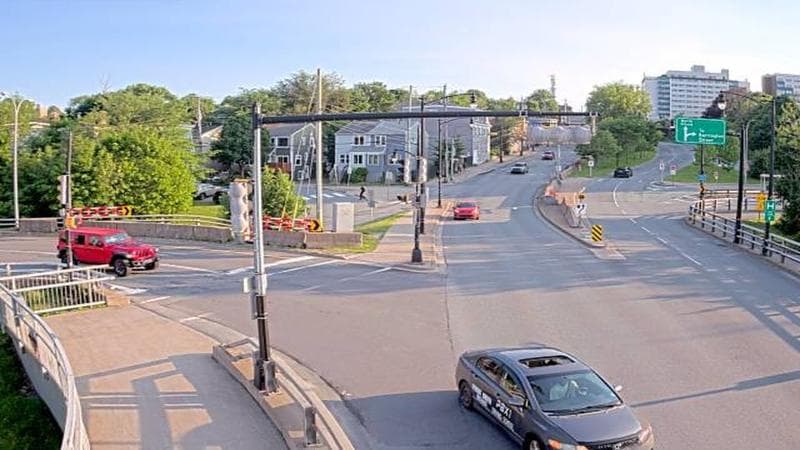 Mac Donald Bridge - Dartmouth bound